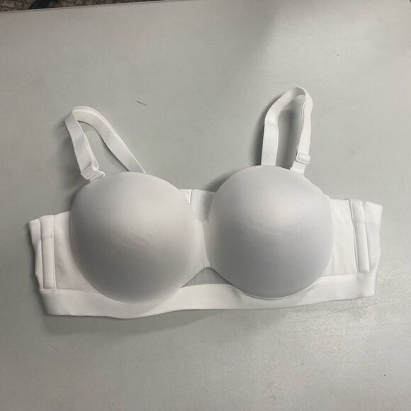 CACIQUE Women’s Straps Or Strapless Comfort Bliss White Wire Bra Size 44B White - Picture 12 of 12